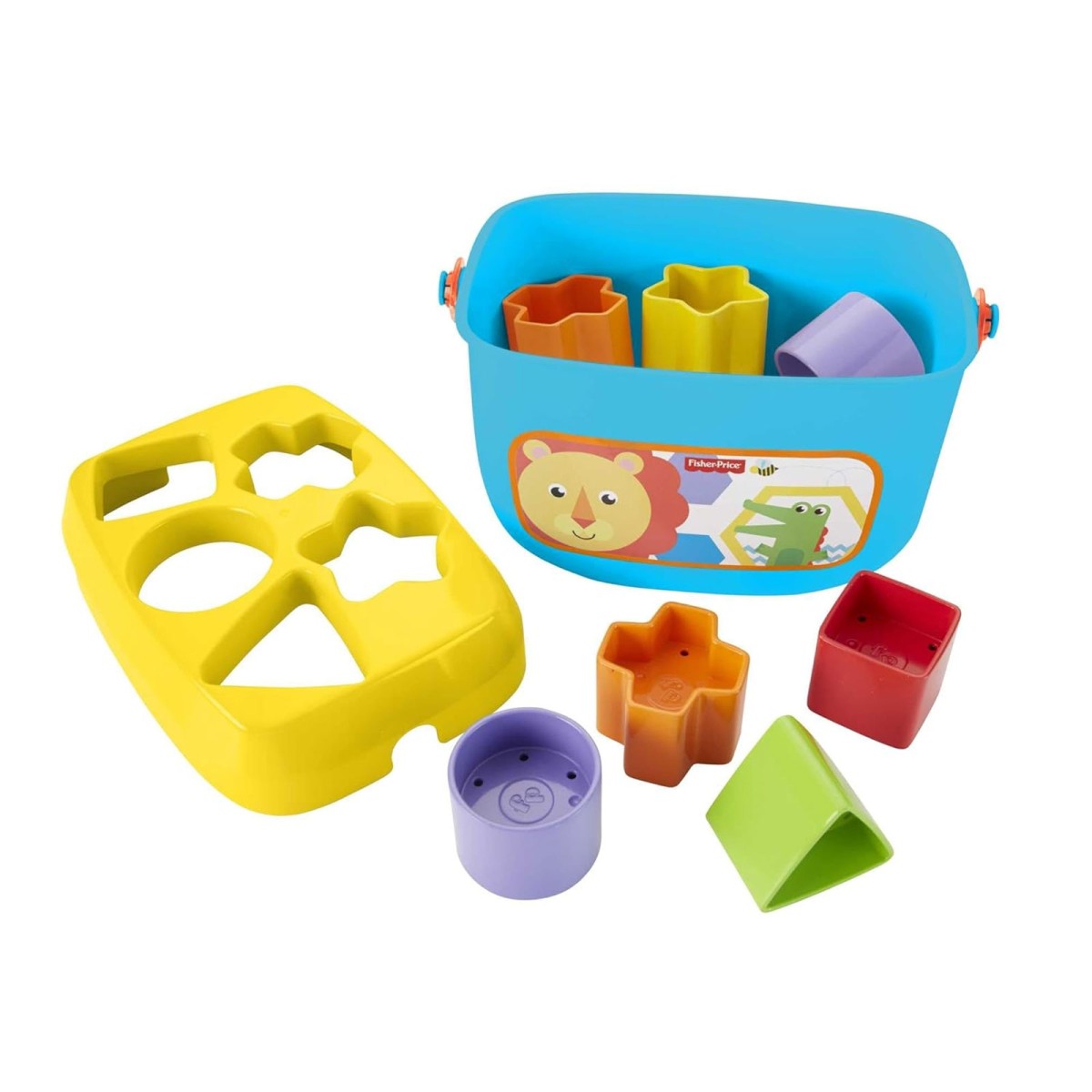 Mattel FFC84-1 2.Wahl - Fisher-Price - Babys Erste Bausteine – Sortier- & Stapelspiel mit Formen & Farben
