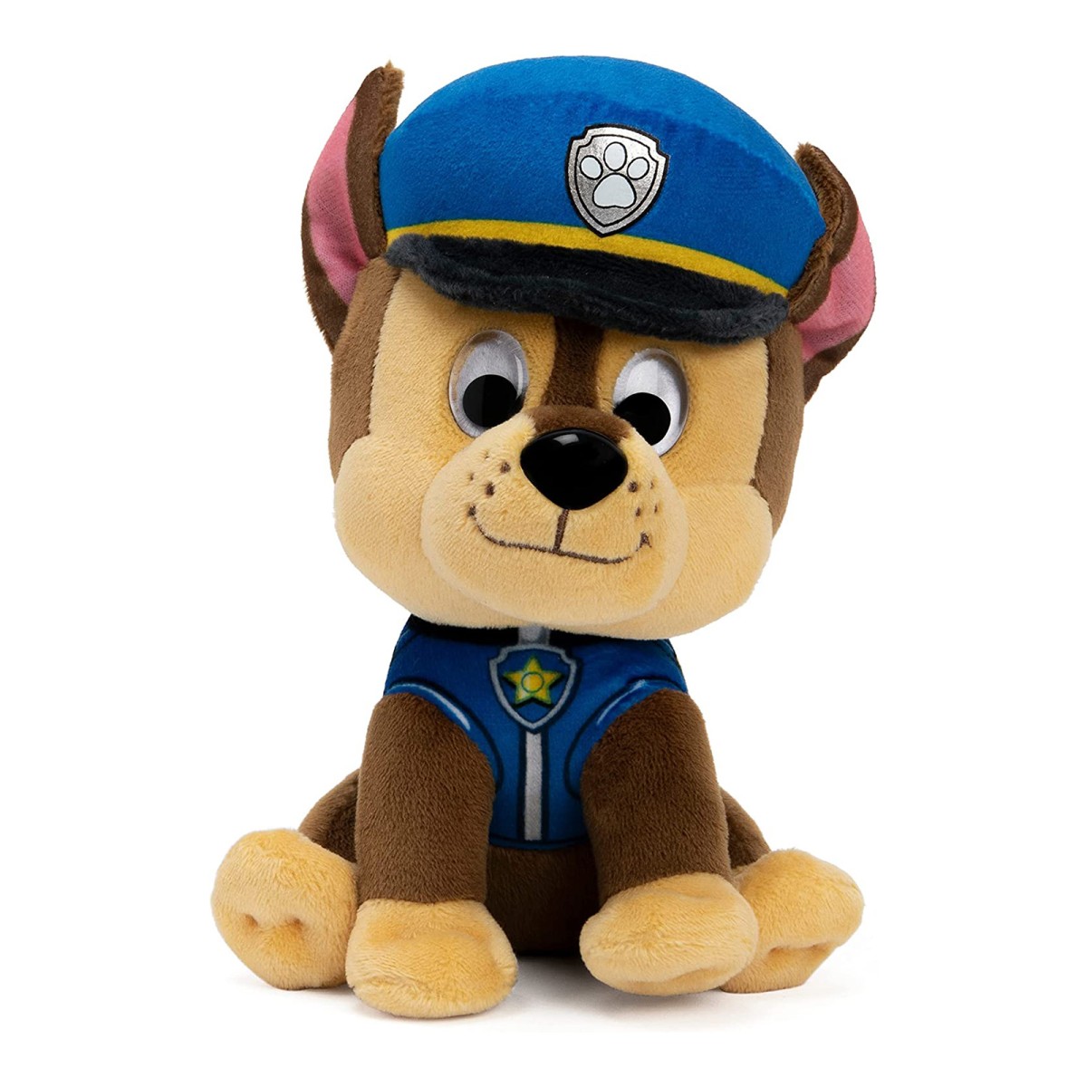 Spin Master 6058437 (20126052) - Paw Patrol - Chase Plüschfigur, 15 cm