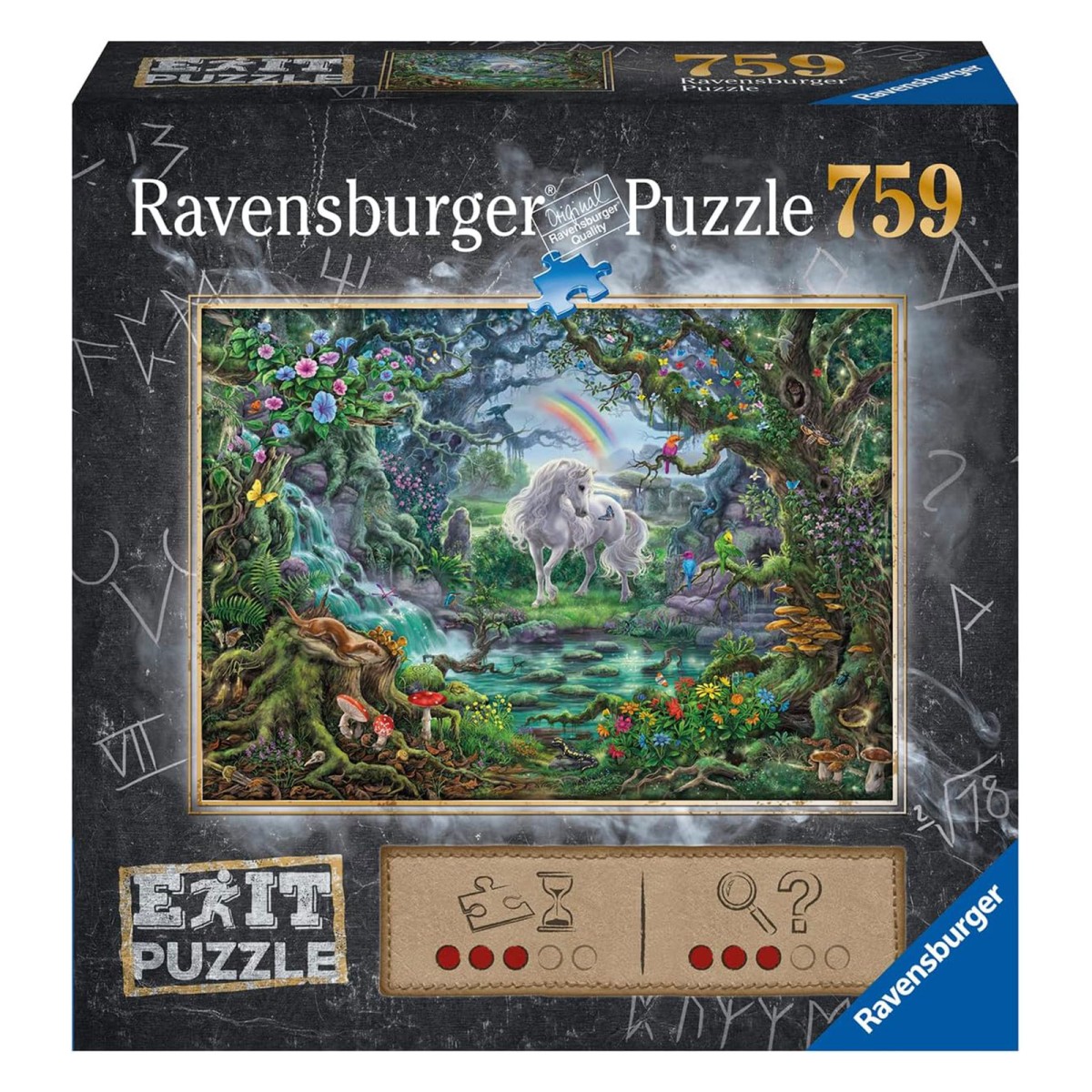 Ravensburger 15030 - Exit - Puzzle, Fantasy Einhorn, 759 Teile