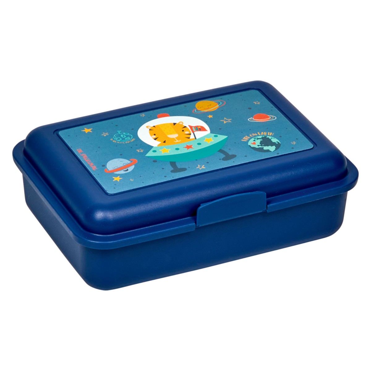 Coppenrath 18663 - Die Spiegelburg - Kleine Freunde - Kleine Brotdose mit Planet Motiv