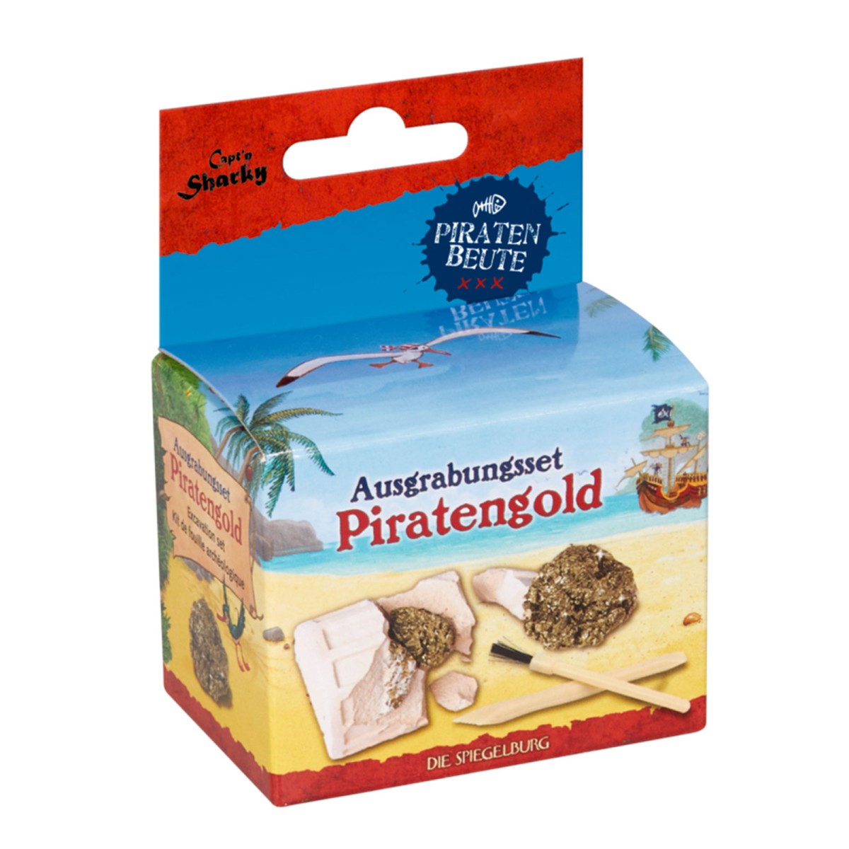 Coppenrath 21444 - Die Spiegelburg - Capt'n Sharky - Ausgrabungsset Piratengold